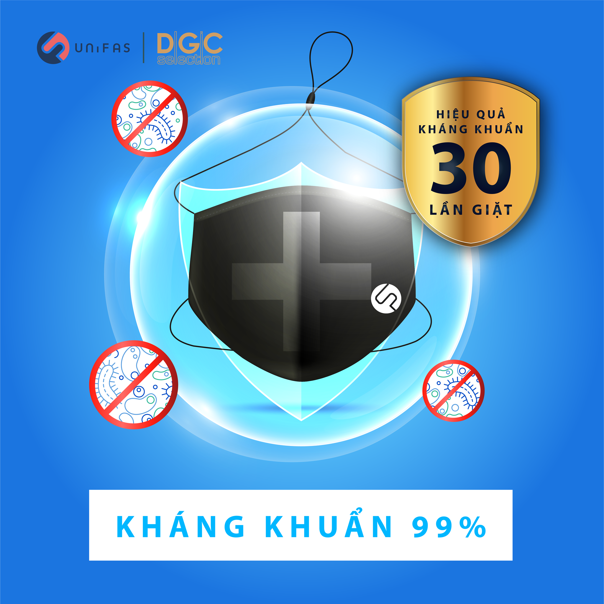 khau trang UNIFAS-DGCs khang khuan 99%